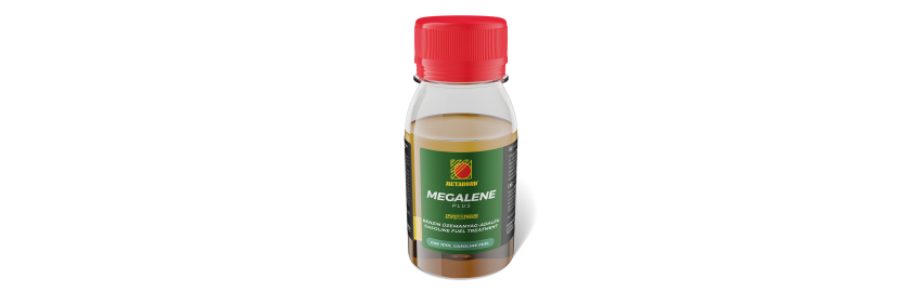 Metabond Megalene Plus aditivum do benzínu mini na 100 l ošetřeného paliva.